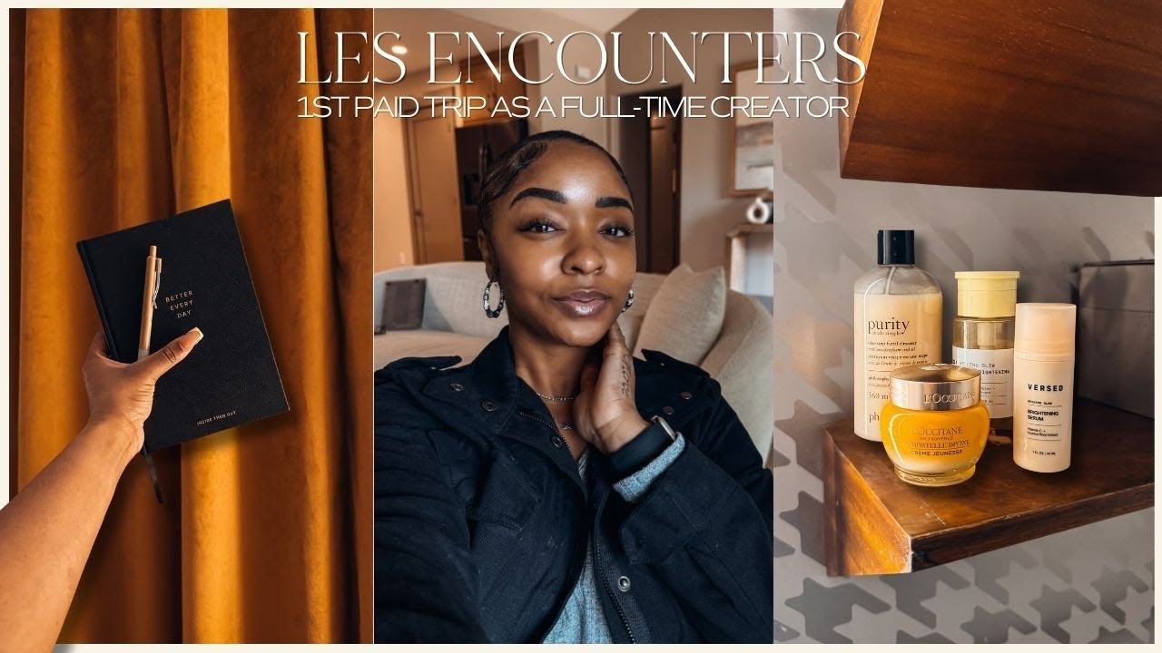 Solo Black Girl Travel Vlog: Creator Networking & Self-Care in ATL (Part 1)