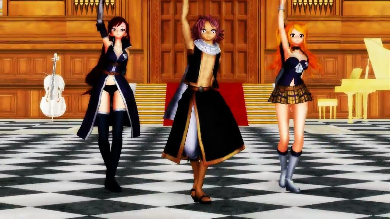 [MMD]Fairy Tail - Temperature (Request)