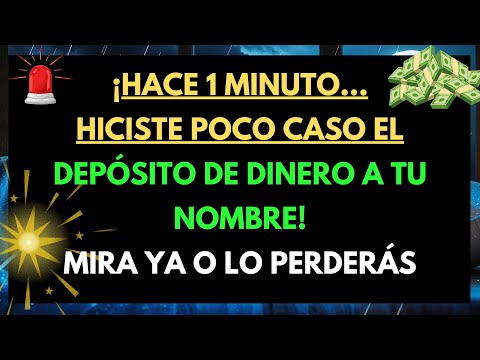 DIOS DICE: UN DEPÓSITO DE DINERO LLEGÓ A TU NOMBRE HACE 1 MINUTO — ÁBRELO AHORA O LO PERDERÁS.