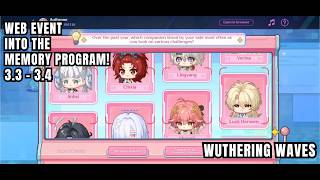 [Wuthering Waves Web Event] Into The Memory Program! - Version 3.3 - 3.4