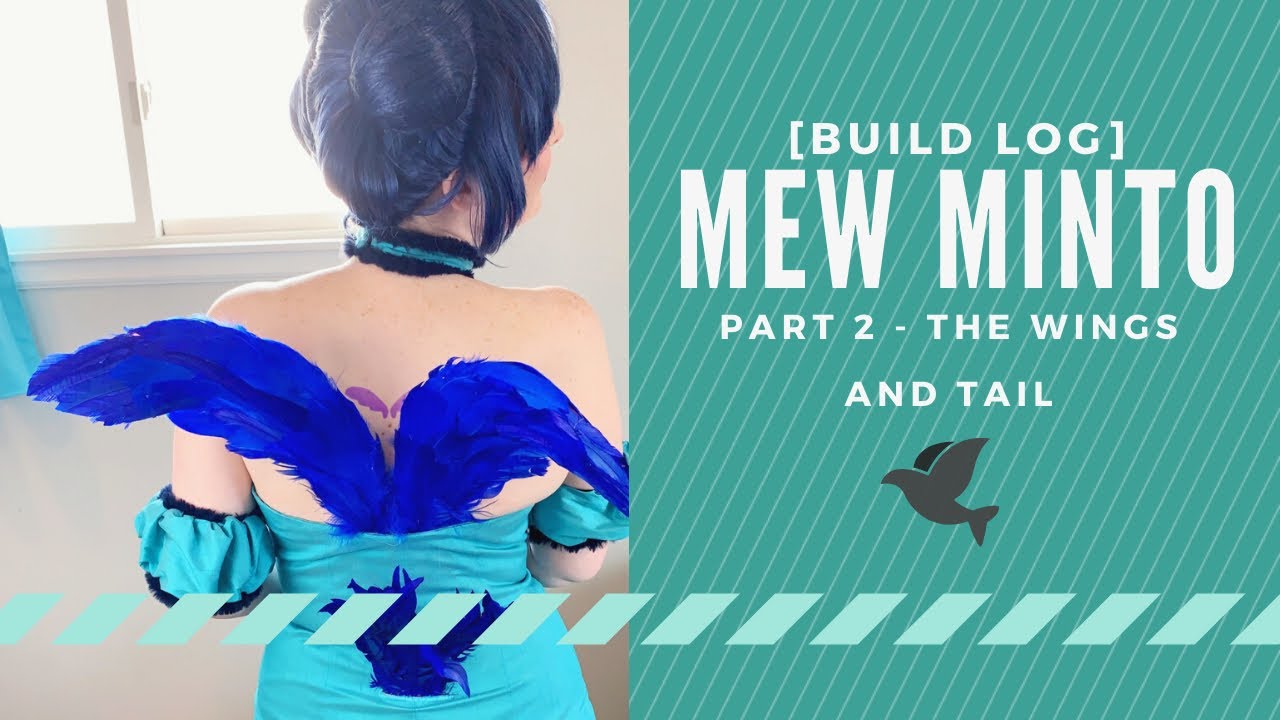 [Build Log] Mew Minto Part 2 - The Wings and Tail