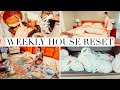 AFTER VACATION CLEAN WITH ME AND WEEKLY HOUSE RESET | SPEED CLEAN WITH ME THE SIMPLIFIED SAVER