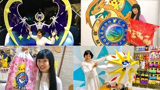 TOUR 4 Pokémon Center au Japon : goodies MEGA TOKYO Ikebukuro, Skytree, Character street, Yokohama