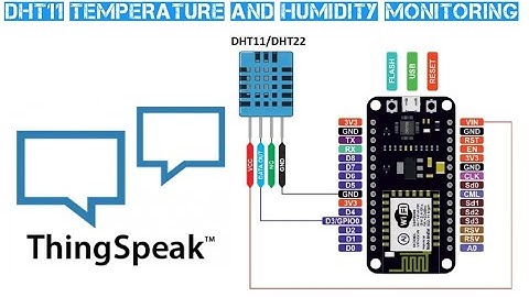 DHT11 Humidity Temperature Monitor on ThingSpeak with NodeMCU. || SANDUR POLYTECHNIC