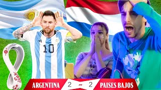 SUFRIMOS COMO ARGENTINOS - Reaccion Argentina-Paises Bajos