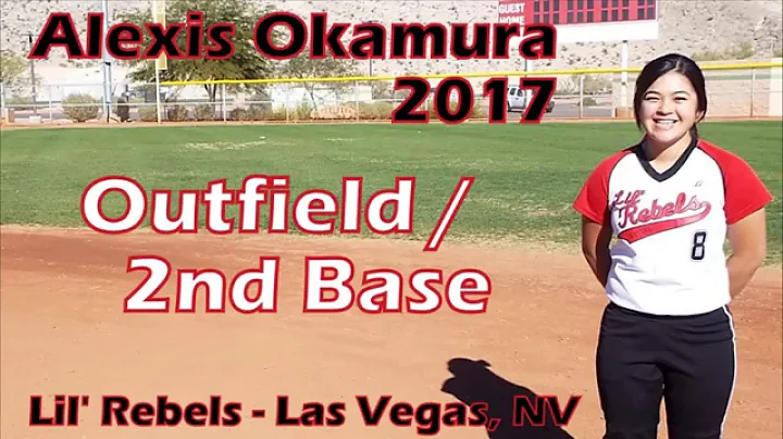 Alexis Okamura 2017 Outfield 2nd Base   Lil Rebels...