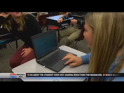 Butte Central Elementary School awarded One Class At A Time check