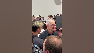 Tim Cook unveils new iPhone 16... 📱