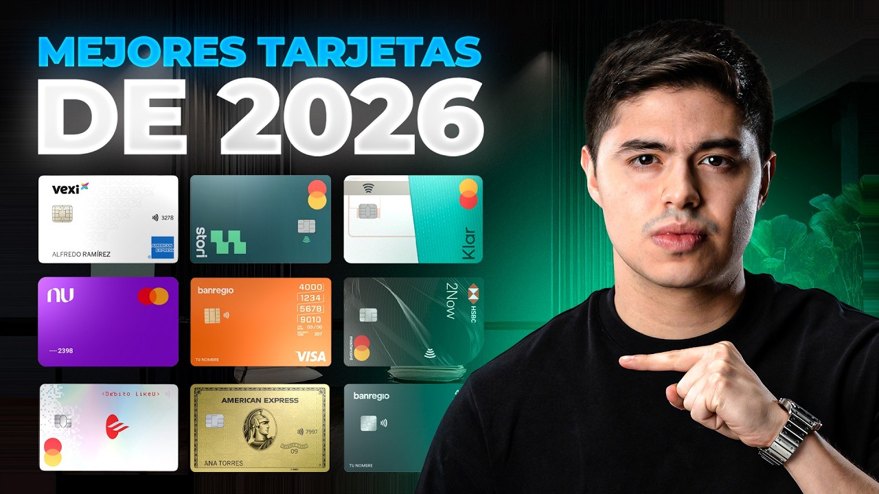 Las MEJORES TARJETAS de CRÉDITO para 2026