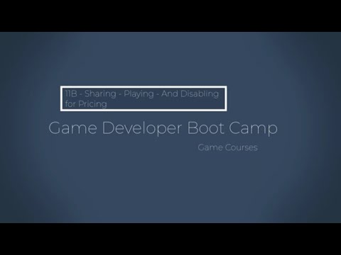 11B Sharing Playing And Disabling For Pricing