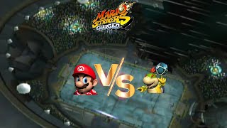 Mario Strikers Charged: Mario vs Bowser Jr [Bowser Stadium]