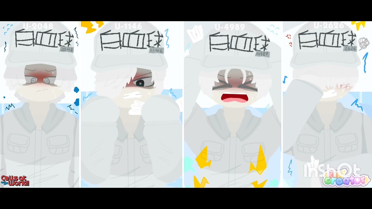 NEUTROPHIL SQUAD'S EXOCYTOSIS POTTY TIME!! [ HATARAKU SAIBO : WHITE BRIGADE ] | KAK CREATOR 