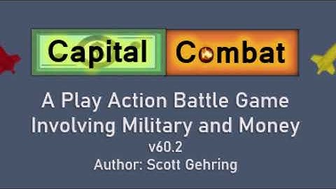 Capital Combat v60.2 - Video 2, How to Play, Quick Start Tutorial, Battle Game, War, Dice, Card Game