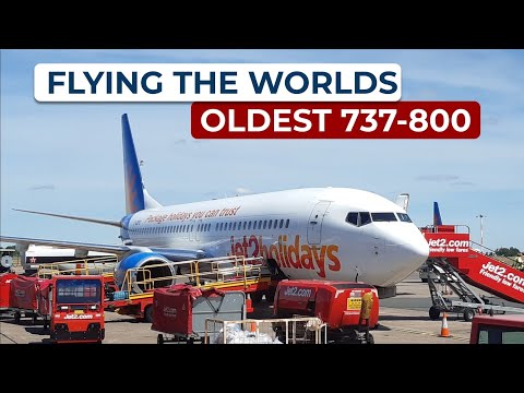 Onboad the Worlds OLDEST 737-800 with Jet2 | EMA-GRO | Trip Report!