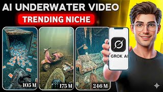 🔥AI Fish Underwater Video Kaise Banaye | AI GoPro Animal Camera Tutorial | Ai se Video Kaise Banaye  screenshot 1