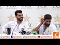 Shadab Khan and Imad Wasim Press Conference After Returning Back to Pakistan | 08 July 2019