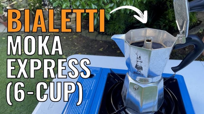 Bialetti Moka Express Italian Coffee Pot 2, 3 or 6 cups