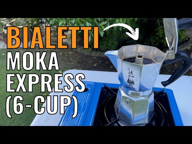 Bialetti Moka 6 Cup Express Espresso Maker