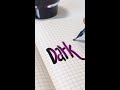 Lamy dark lilac writing sample 2024 version coming at ya