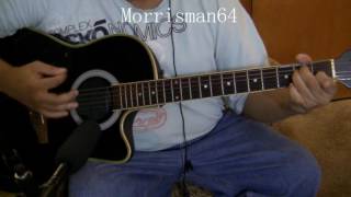 Video thumbnail of "Gordon Lightfoot - Sundown - Guitar Cover with Chords"