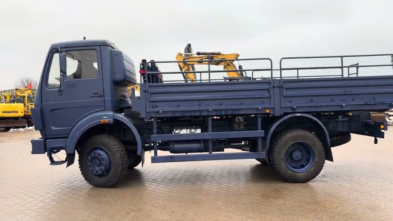 Demo Mercedes Benz 1017 4x4 ex army blue 