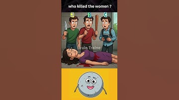 Who Killed the Woman? 🕵️ Spot the Hidden Clues! | Riddle Challenge #shorts