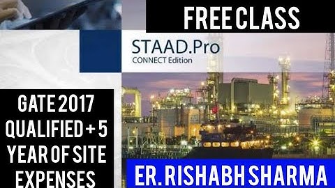 STAAD Pro Tutorial in hindi |[Chapter 5]: Use Rotate Option @AmazingEngineer #staadpro