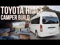 Toyota Hiace Camper Build NZ - Walk around, 7 Day Build #vanlife