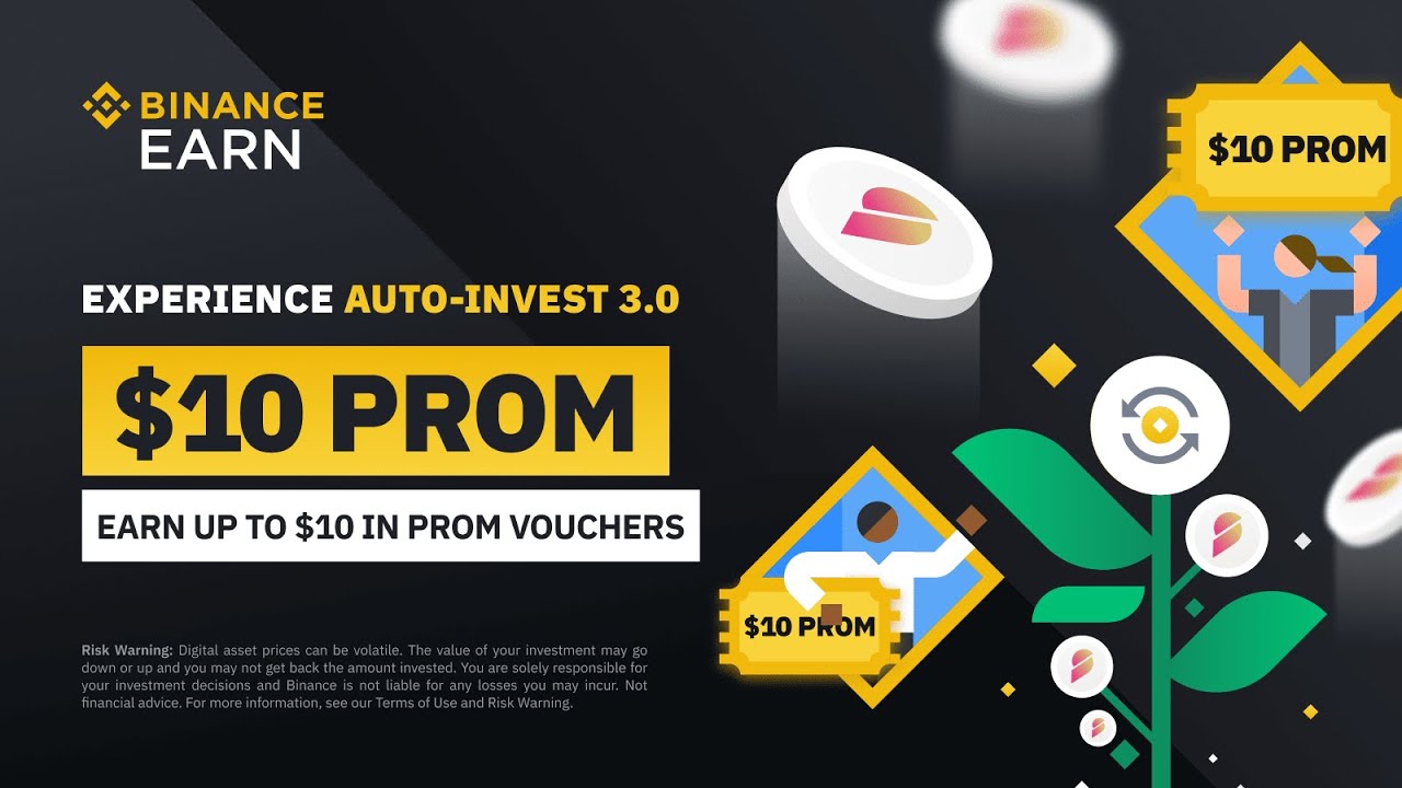 Binance AutoInvest Giveaway 3.0 Hướng Dẫn Nhận 10 Token PROM Sàn