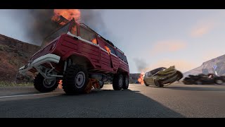 Dangerous Driving Car Crashes Compilation 2023 01 - BeamNG  Drive