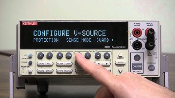 How To Setup a Fast Voltage Pulse - Keithley Instruments Model 2400