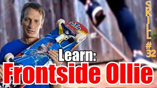Learn how to Frontside Ollie like Tony Hawk