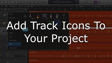 How to change Track Icons in Logic Pro X