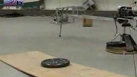 Monopod Robot Prototype - Experimental Run - 1