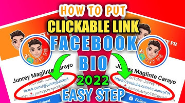 HOW TO PUT CLICKABLE LINK IN FACEBOOK BIO 2022 | FACEBOOK TAGALOG TUTORIAL 2022