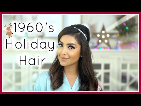 1960s Inspired Holiday Hairstyle