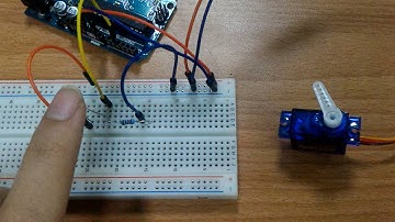 光敏電阻控制伺服馬達