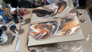 Gorgeous Open Cup Pour! Fluid Art Acrylic Painting DIY Tutorial by Taneva Baker Art & Design 865 views 3 months ago 11 minutes, 15 seconds