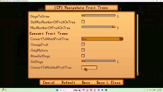 How To Mod Player Config for Stardew Valley