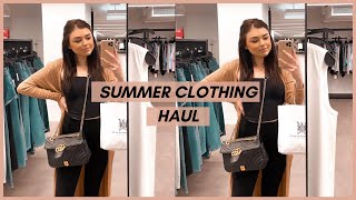 SUMMER CLOTHING HAUL: WINNERS, MARSHALLS & URBAN PLANET | Chloe Zadori