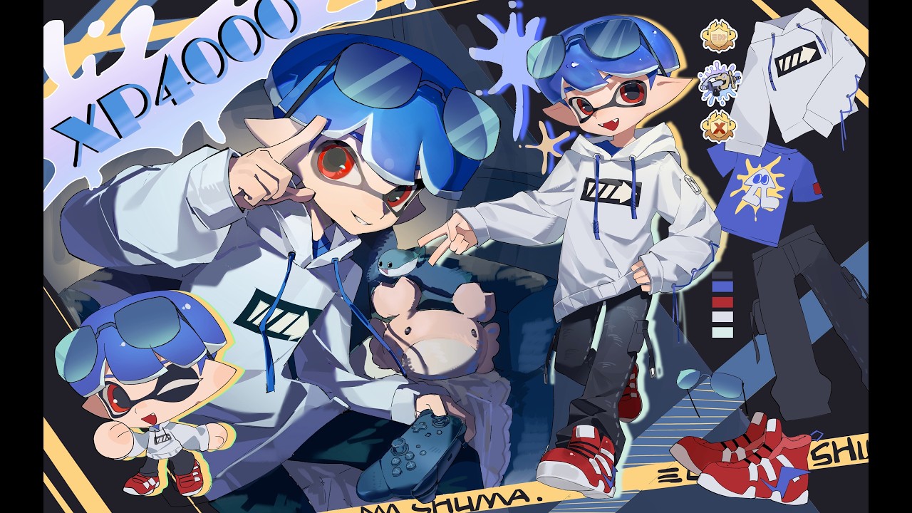 シャカエリア　2847～【XP4000シューマ】【スプラトゥーン3】