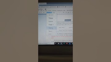 Sumário automático Google Documentos