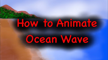 How to animate Ocean Wave 🌊 | Procreate drawing tutorial