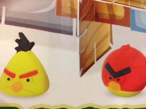 Angry Birds Softee Dough Character Maker Playset