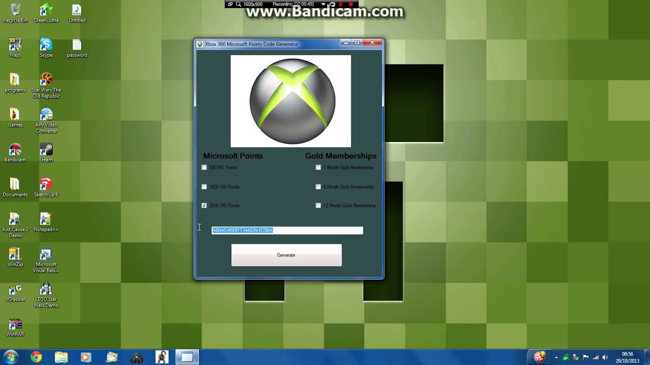 Looking At Xbox 360 Code Generator 2013 YouTube