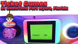 Ticket Games at GameTime in Ft. Myers - JRcade - Ticket Games, Claw Games, Arcade Games