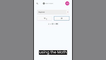 Unleash the Power of Complex Numbers with our Mind-Blowing Math Solver #math