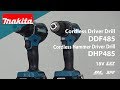 Makita Cordless Driver Drill DDF485 Cordless Hammer Driver Drill DHP485