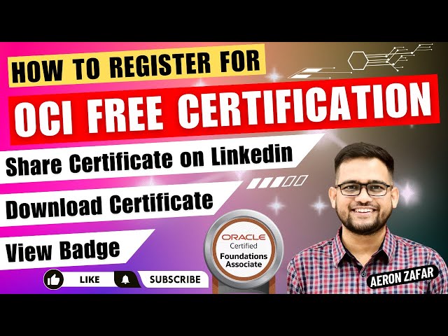 OU Free OCI Certification