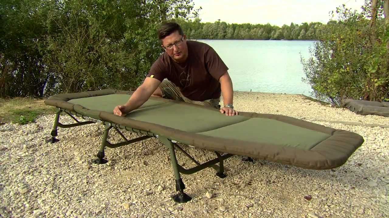 Danny Fairbrass and the Trakker Levelite Bed 